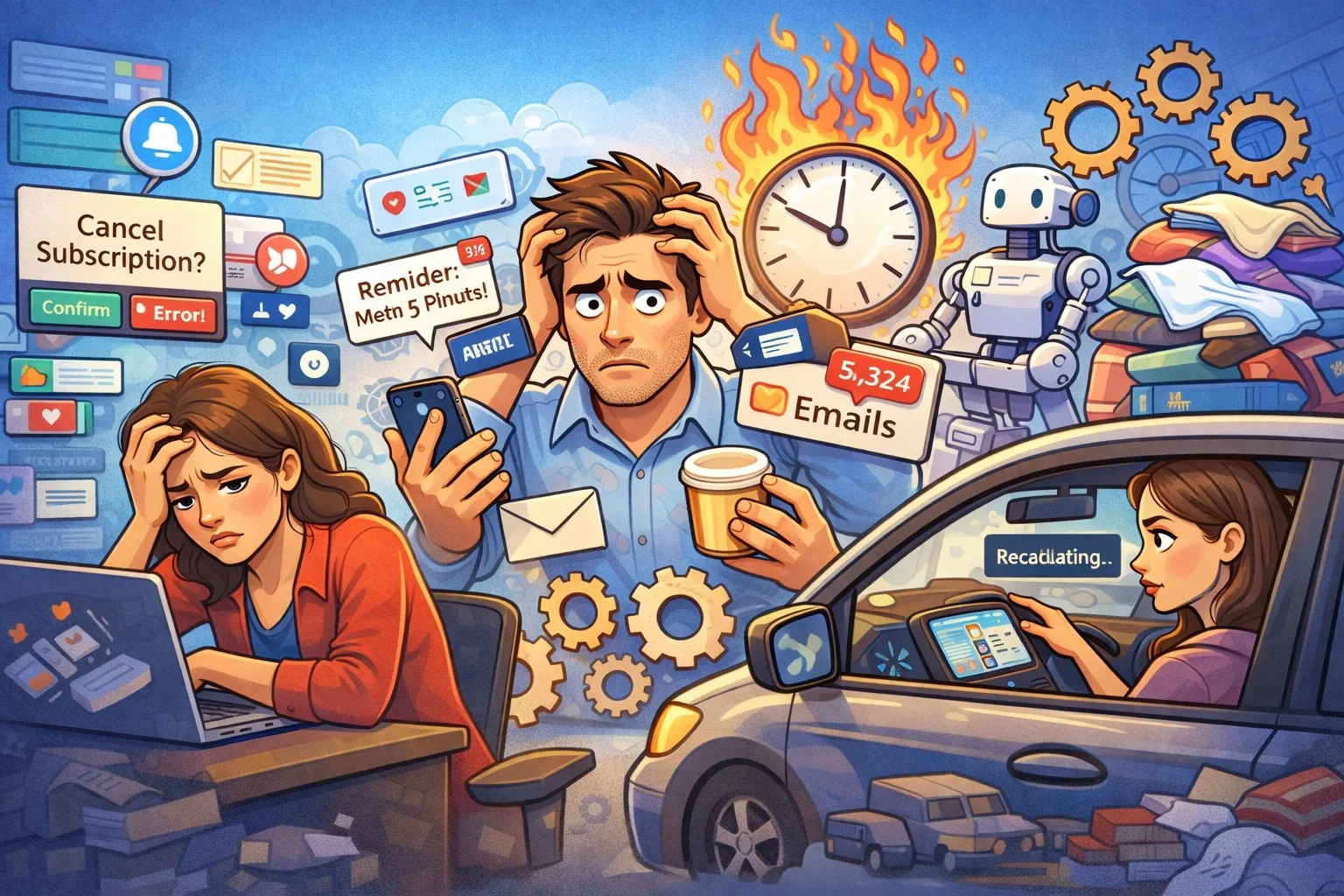 Modern Life Problems - Understanding everyday frustrations