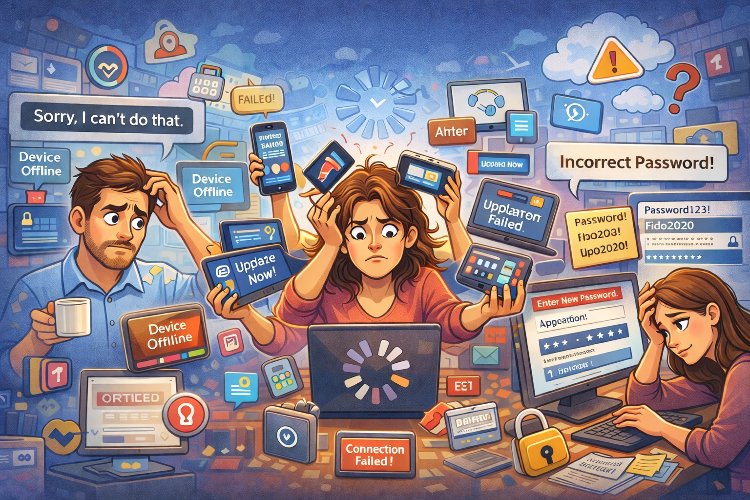 Technology - Modern tech frustrations